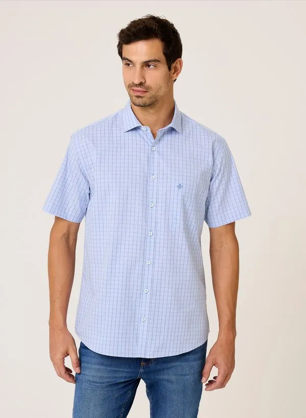 Camisa Comfort Fit Xadrez Dudalina Masculina 6