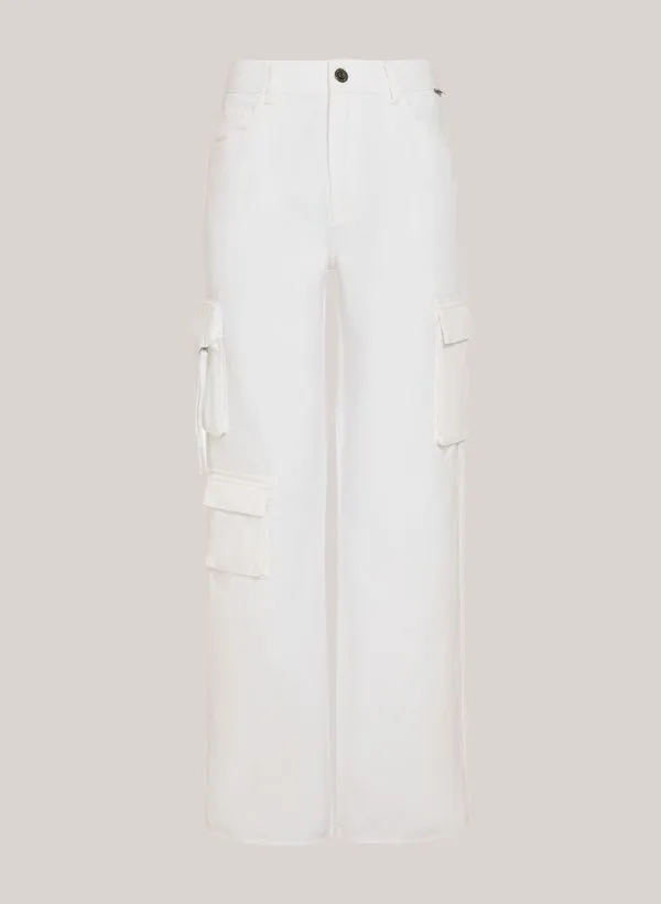 Calça New Wide Cleveland White John John Feminina 48