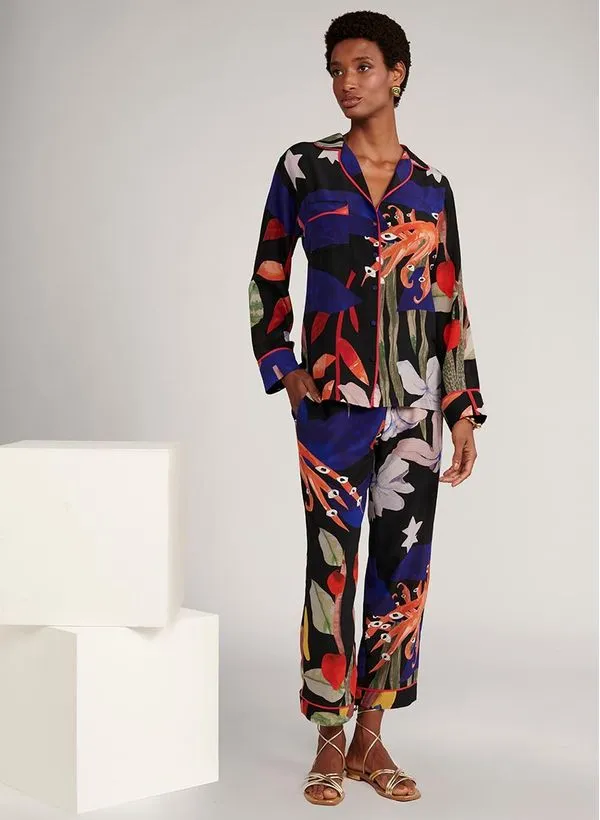 Conjunto Le Lis e BDLN Rute Seda Feminino 40