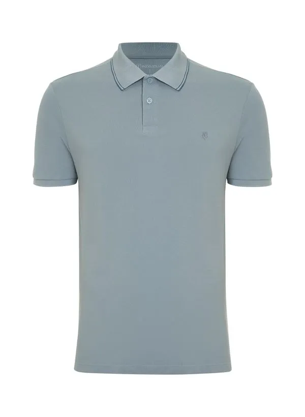 Polo Slim Fit Básica Moda Masculina Individual G