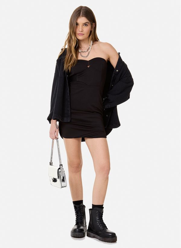 Vestido Justo Black Jean John John Feminino P