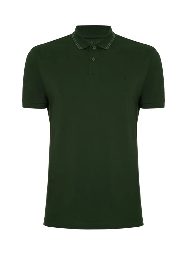 Polo Slim Fit Básica Moda Masculina Individual PP