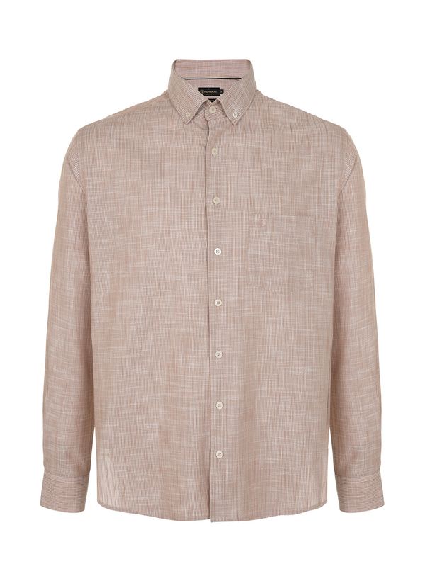 Camisa Comfort Listrado Masculina Individual 6