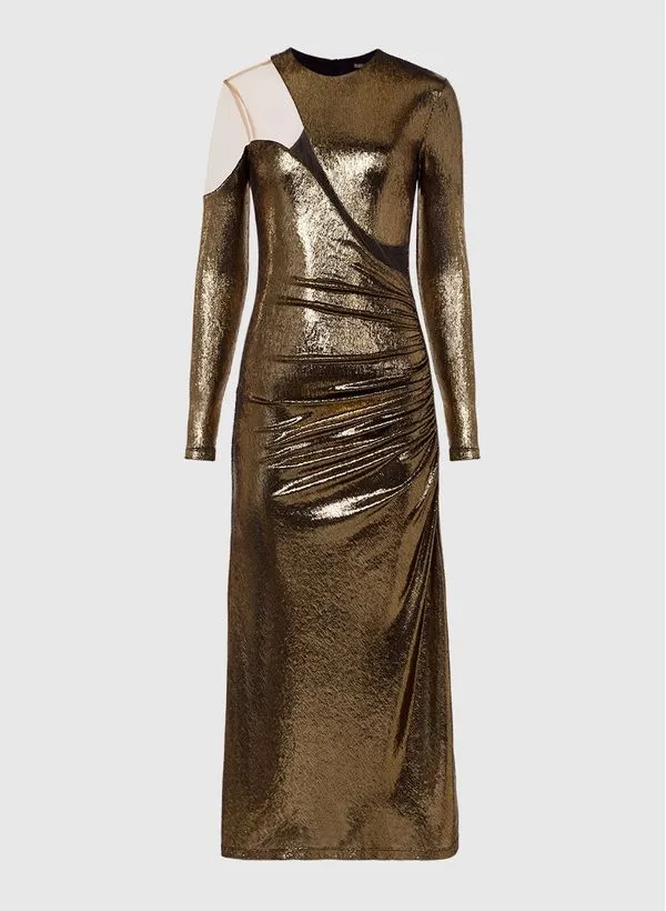 Vestido Jade Midi Gold Bo.Bô Feminino P