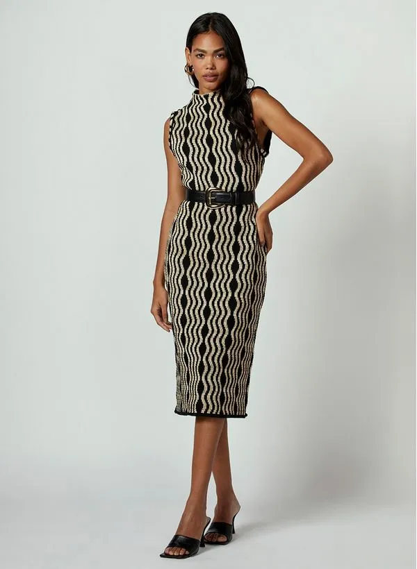 Vestido Tubo Midi Dudalina Feminino GG