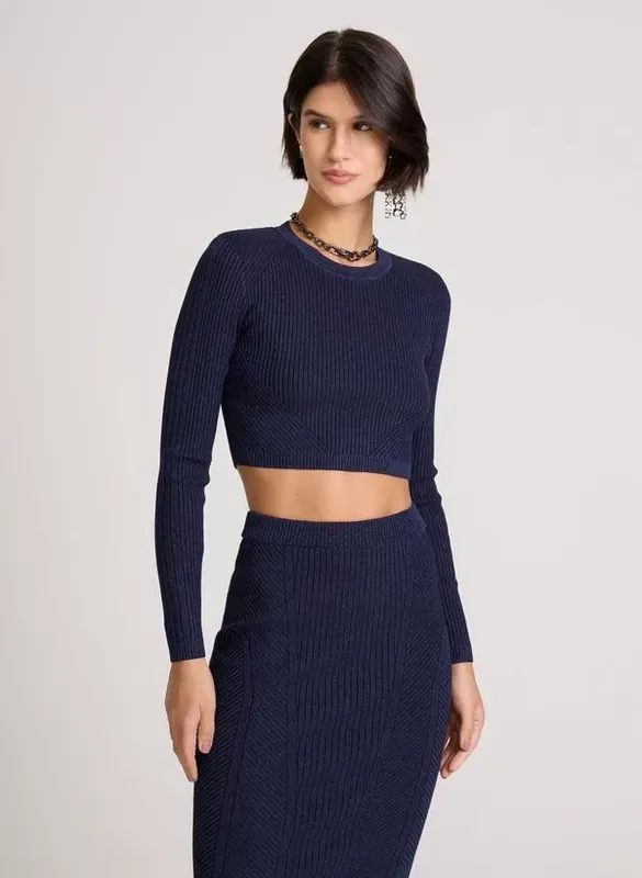 Blusa Cropped Louise John John Feminina P