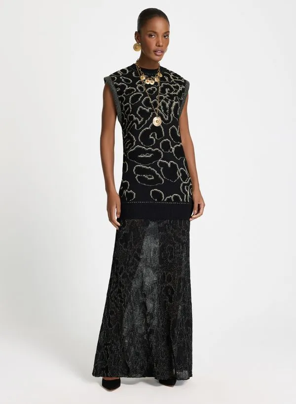 Vestido Le Lis Eduarda Tricot Feminino PP