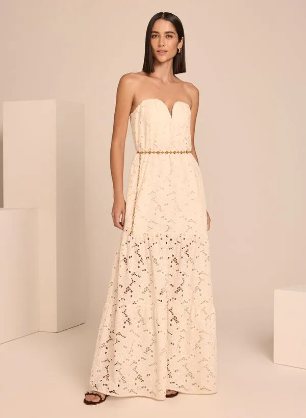 Vestido Le Lis Fantine Longo Feminino 48