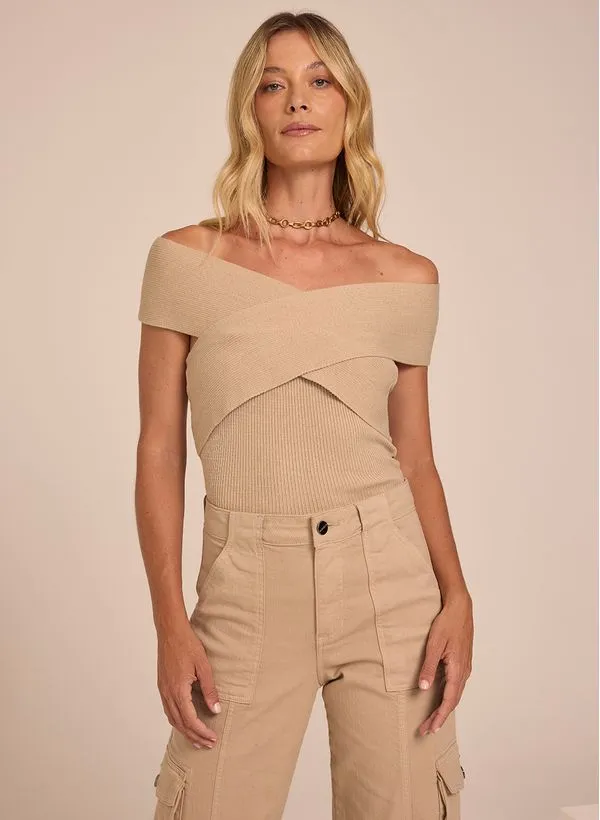 Blusa Le Lis Irina Tricot Feminina PP