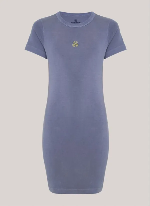 Vestido Justo Irina Azul John John Feminino P