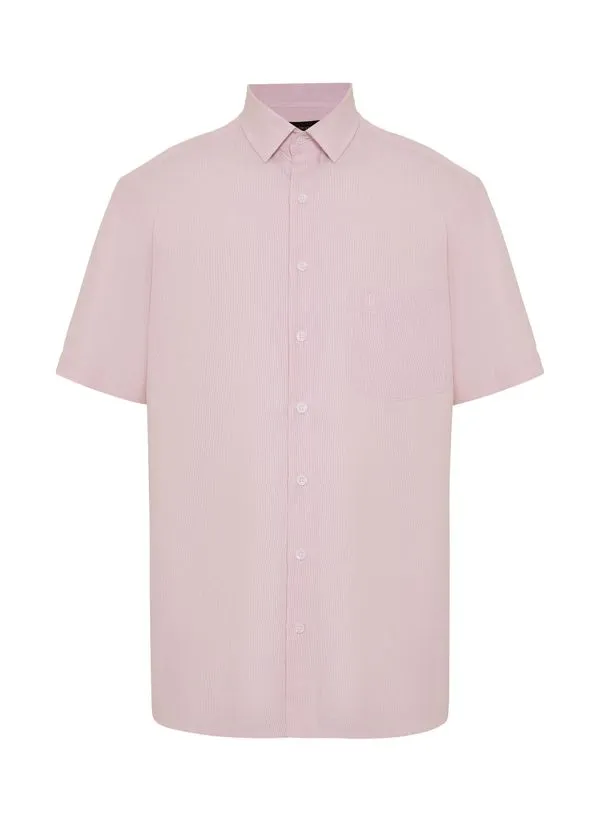 Camisa Comfort Fit Mix Rosas Masculina Individual 3