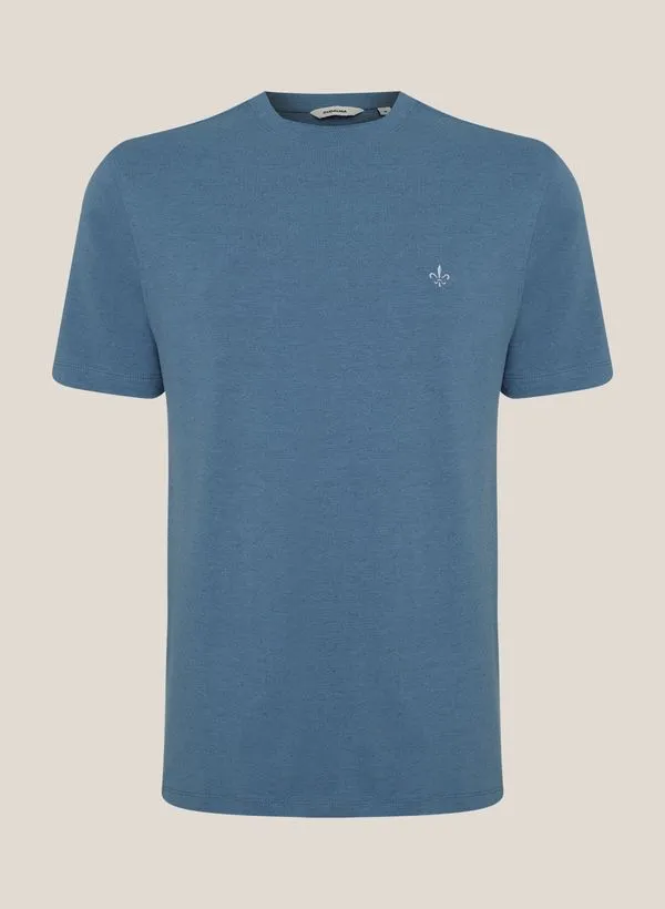 Camiseta Mescla Sobretinta Dudalina Masculina P