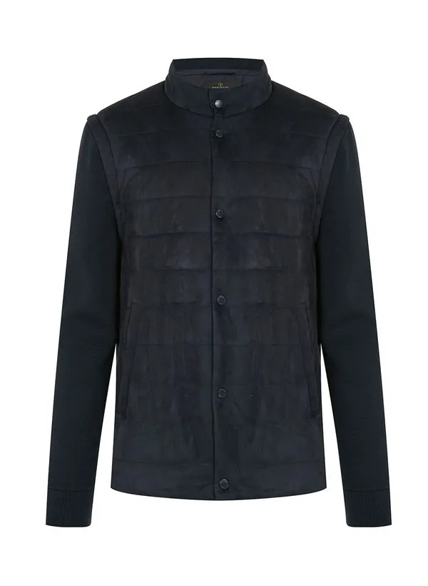 Jaqueta Tricot Suede Masculina Individual M