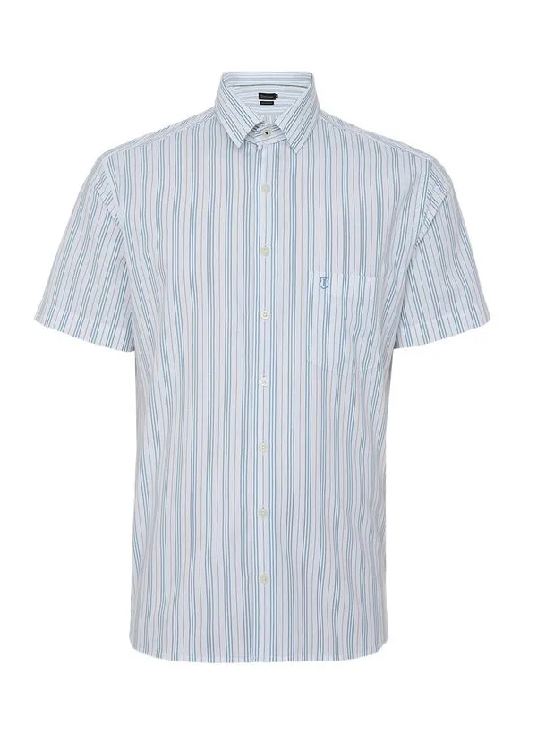 Camisa Comfort Mix Verde Masculina Individual 2
