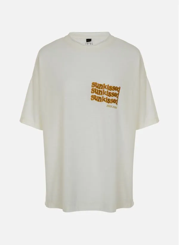 Camiseta Ampla Sunkissed John John Feminina P