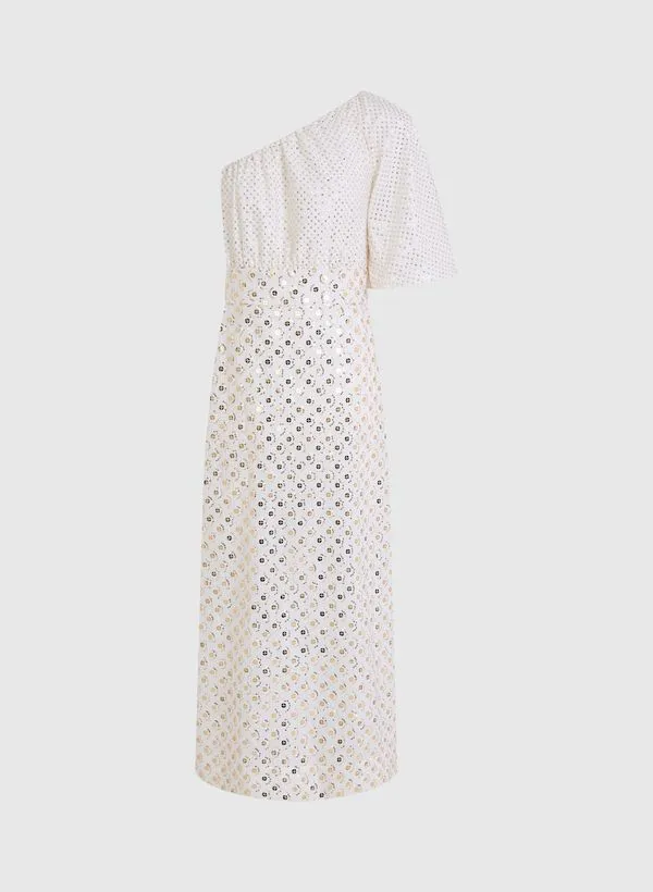 Vestido Santy Lina Midi Bordado Bo.Bô Feminino 38