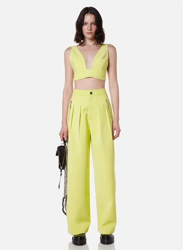 Calça Alfaiataria Ellen John John Feminina 50