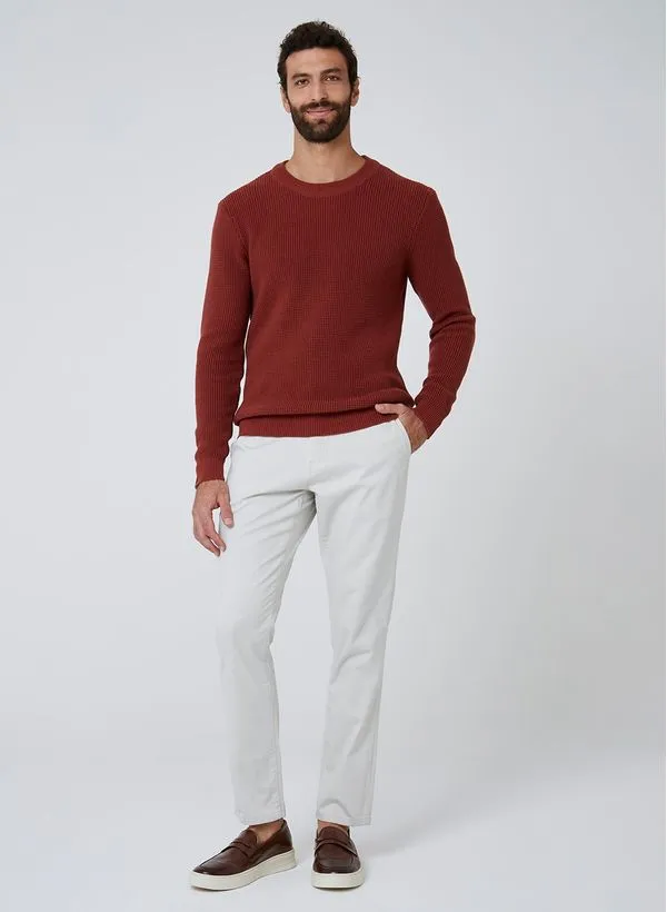 Suéter Tricot Textura Vintage Dudalina Masculino M
