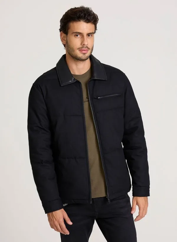 Jaqueta Regular Fit Vicent John John Masculina M