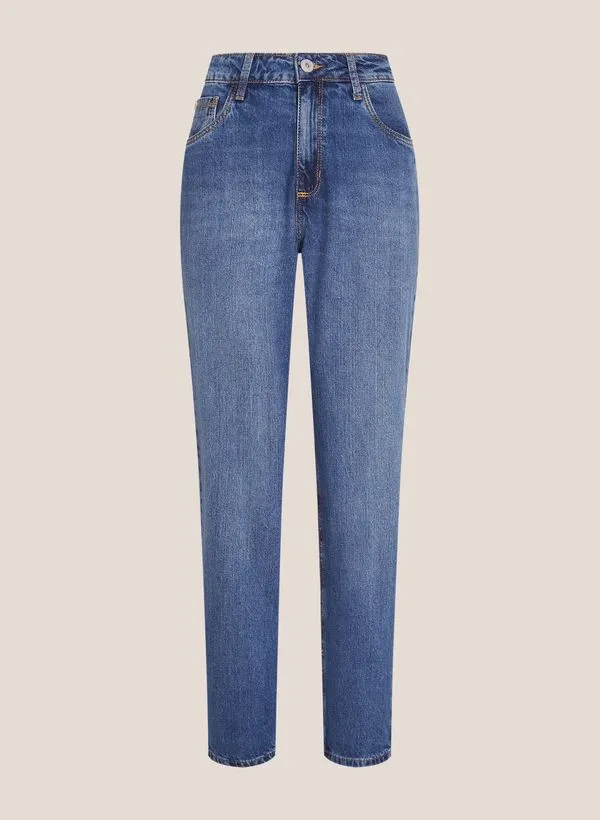 Calça Jeans Mom Dudalina Feminina 42