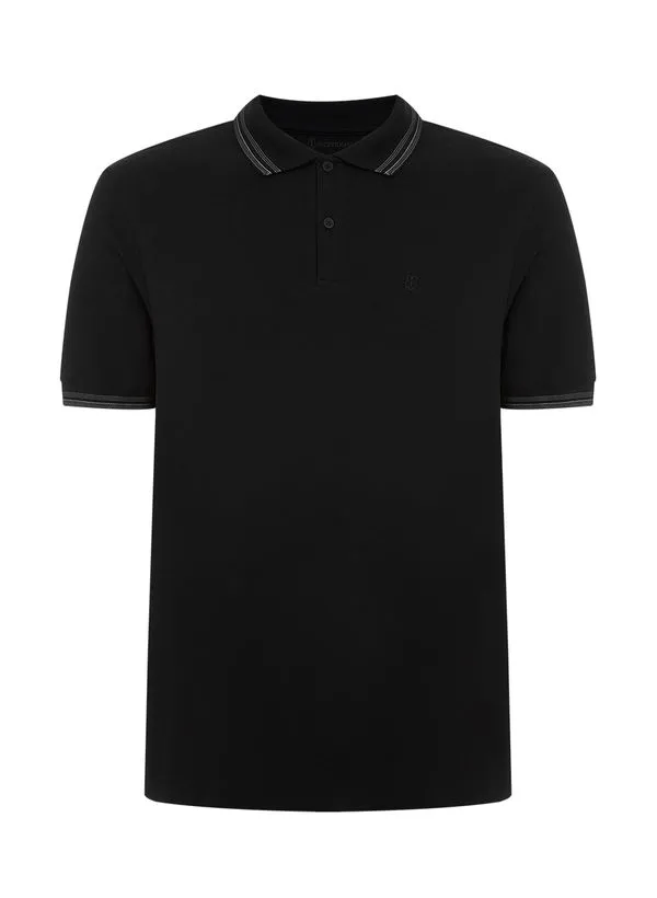 Polo Comfort Básica Friso Masculina Individual M