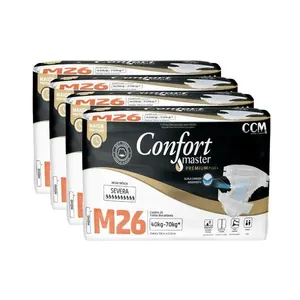 Fralda Geriátrica - Confort Premium - Econômico - Incontinência - G - 4 Un