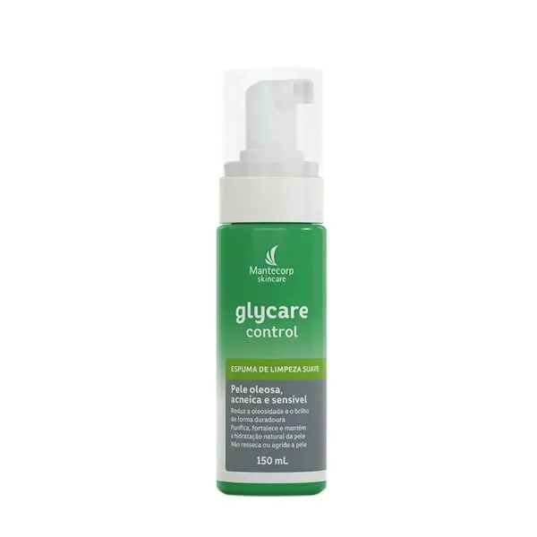 Espuma de Limpeza Facial Mantecorp Glycare Control 150ml