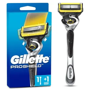 Aparelho de Barbear Recarregável Gillette Fusion ProShield Lubrificação Dupla FlexBall 1 unidade