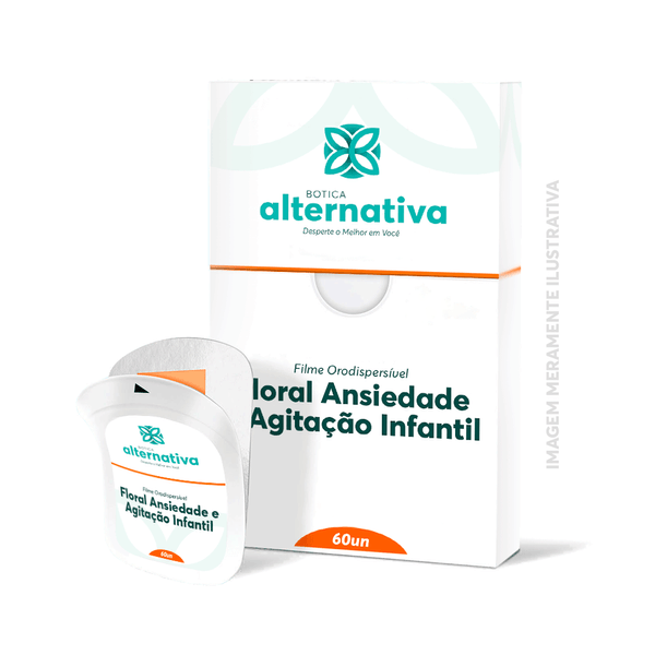 Floral Calmante Infantil - Tranquilidade Natural 60un