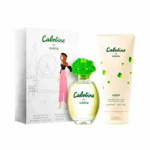 Kit Cabotine de Grès + Body Lotion Eau de Toilette Feminino-100 ml