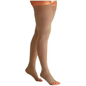 Meia 7/8 Select Comfort Premium 20-30mmHg Aberta Natural Escura P2