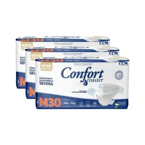 Confort Master - Fralda Geriátrica Econômico Incontinência - G - 3 Un