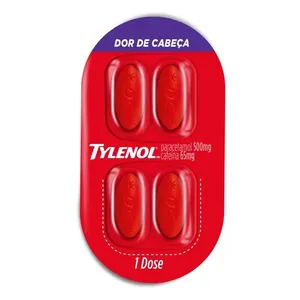 Tylenol DC 500mg + 65mg 4 Comprimidos Revestidos