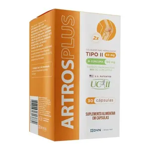 Colágeno Tipo2 UC-II 40mg + Cúrcuma 30 cápsulas - Artros Plus