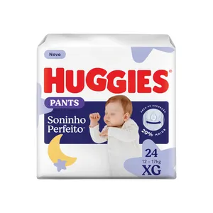 Fralda Descartável Infantil Pants Huggies Soninho Perfeito XG 24 Unidades