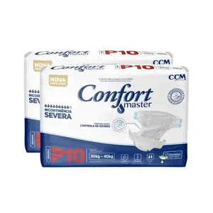 Fralda Geriátrica - Confort Master Regular - Incontinência - M - 2 Un