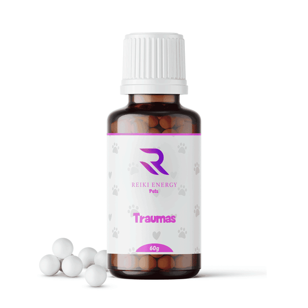 Calmante Natural Reiki Floral para Pets - 60g Serenidade