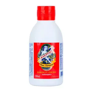 Sabonete Líquido Aseptol Antisséptico Rosas Marroquinas 200ml