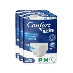 Fralda Geriátrica - Confort Master Pants - Jumbo - Incontinência - P/M - 3 Un