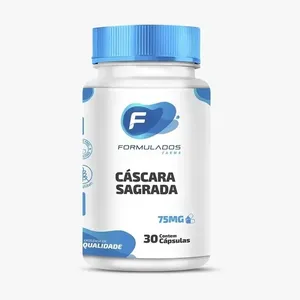 Cáscara Sagrada 75mg 30 Cápsulas