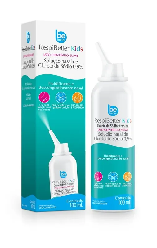 Solução Nasal Jato Be Better Kids 0,9 100ml