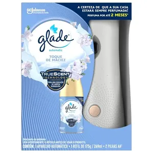 Odorizador de Ambiente Automatic Glade + Refil Toque de Maciez 269ml