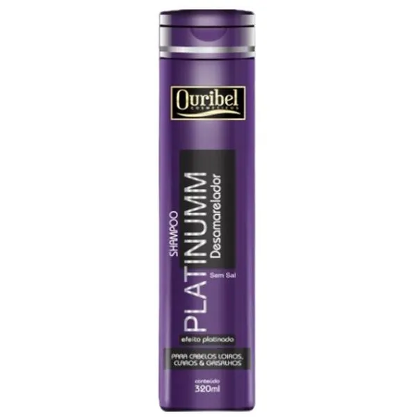 Ouribel - Platinum Desamarelador - Shampoo - 320ml