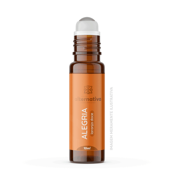 Alegria Natural: Roll On Laranja Doce & Floral Bach