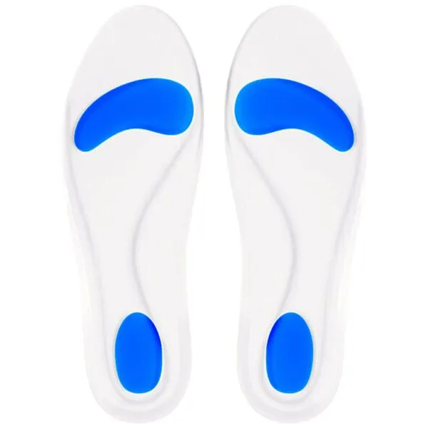 Palmilha Silicone Arco Terapêutico e Ponto Azul 39/40 - par