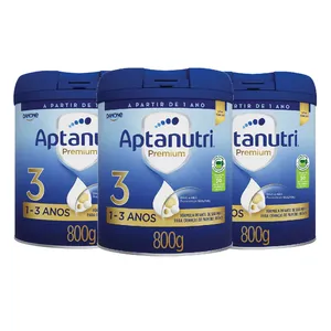 Kit Aptanutri Premium 3 Fórmula Infantil 1 a 3 Anos 800g 3 Unidades