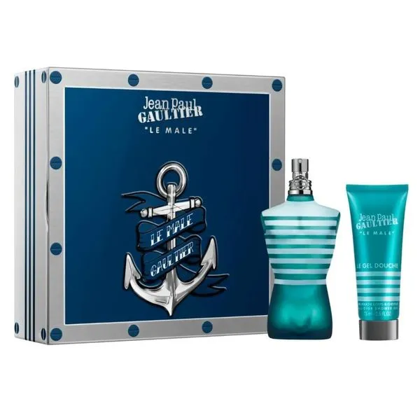 Kit Le Male - Eau de Toilette + Gel de Banho Masculino - 125ml
