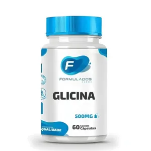 Glicina 500mg 60 Cápsulas
