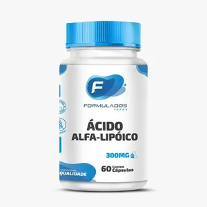 Ácido Alfa Lipoico 300mg 60 Cápsulas