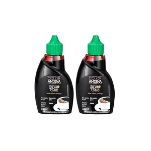 Kit 2 Adoçante Stevia Líquido 100% Natural Color Andina 30ml - sem Sabor Amargo